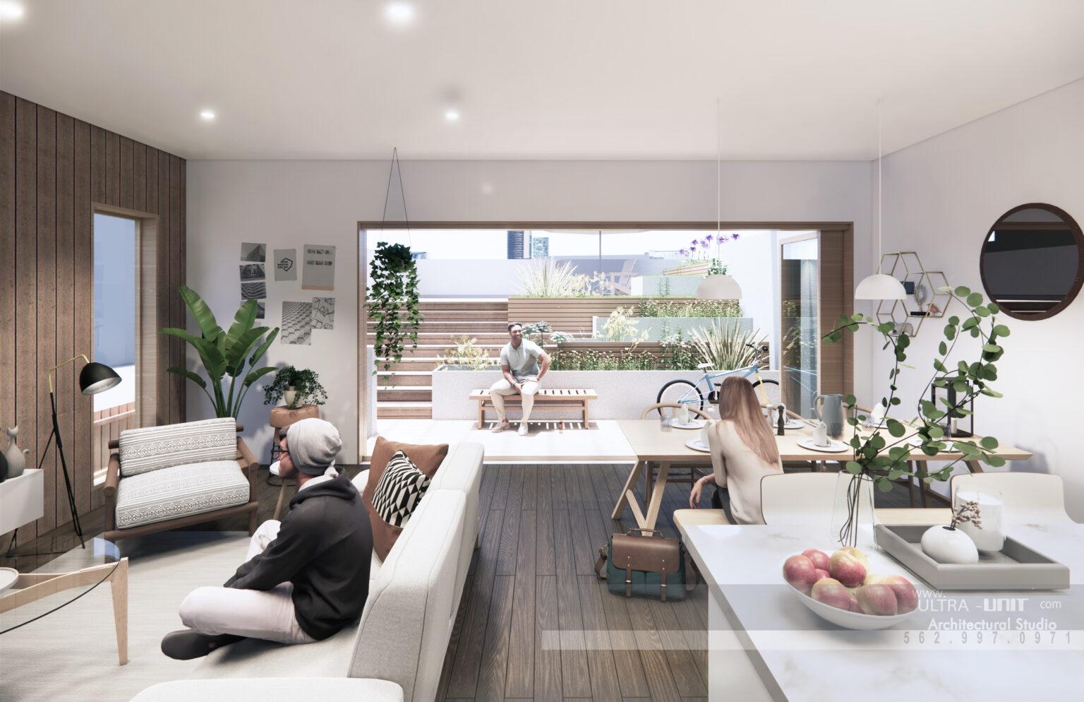 ultra unit architecture studio building design from realistic rendering